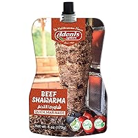 Vista 7 de Adonis - Pollo Shawarma Quick Marinade, 6 oz (170g), marinada líquida lista para usar