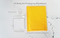 Vista 4 de Anillo de Pezón Falso Sin Perforación Barbell Stud Piercing Falso Joyería Corporal Para Mujeres