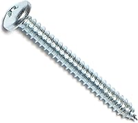 Vista 21 de 014973297435 - Tornillos de hoja metálica con cabeza Phillips Pan, 4 x 1, 100