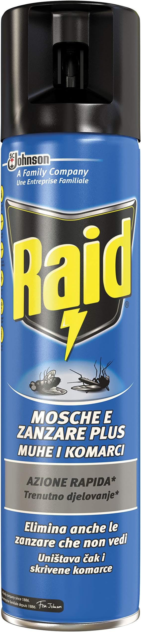 Raid Fly & Mosquito Insecticide Spray 400 ml – 3 Pieces [1200 ml]