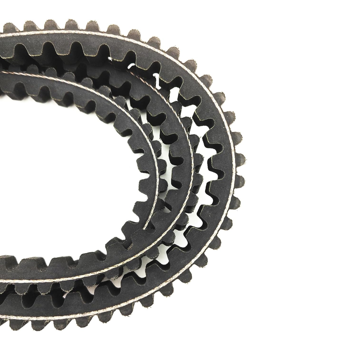 Lawn Mower Doubled Cogged Belt 5/8 x 64.5 inch for John Deere M118684 M143019 M144677 LX255 LX277 LX279 LX288 LX277AWS LX280 LX289 with 42C 48" 52" Deck Lawn Mower