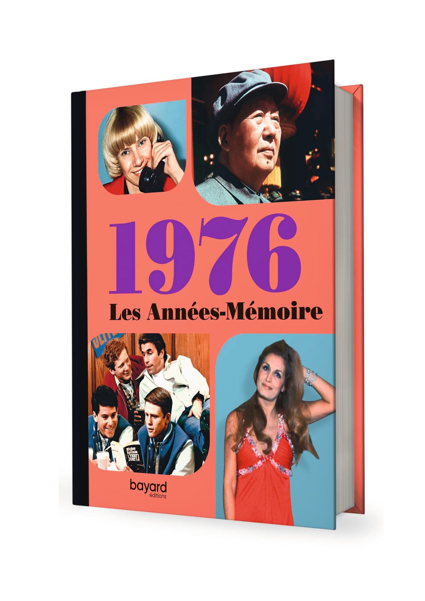 Les Années-Mémoire volume 1976: Beau livre grand format. Idée cadeau originale : livre anniversaire-176 pages. +300 photos d'époque.