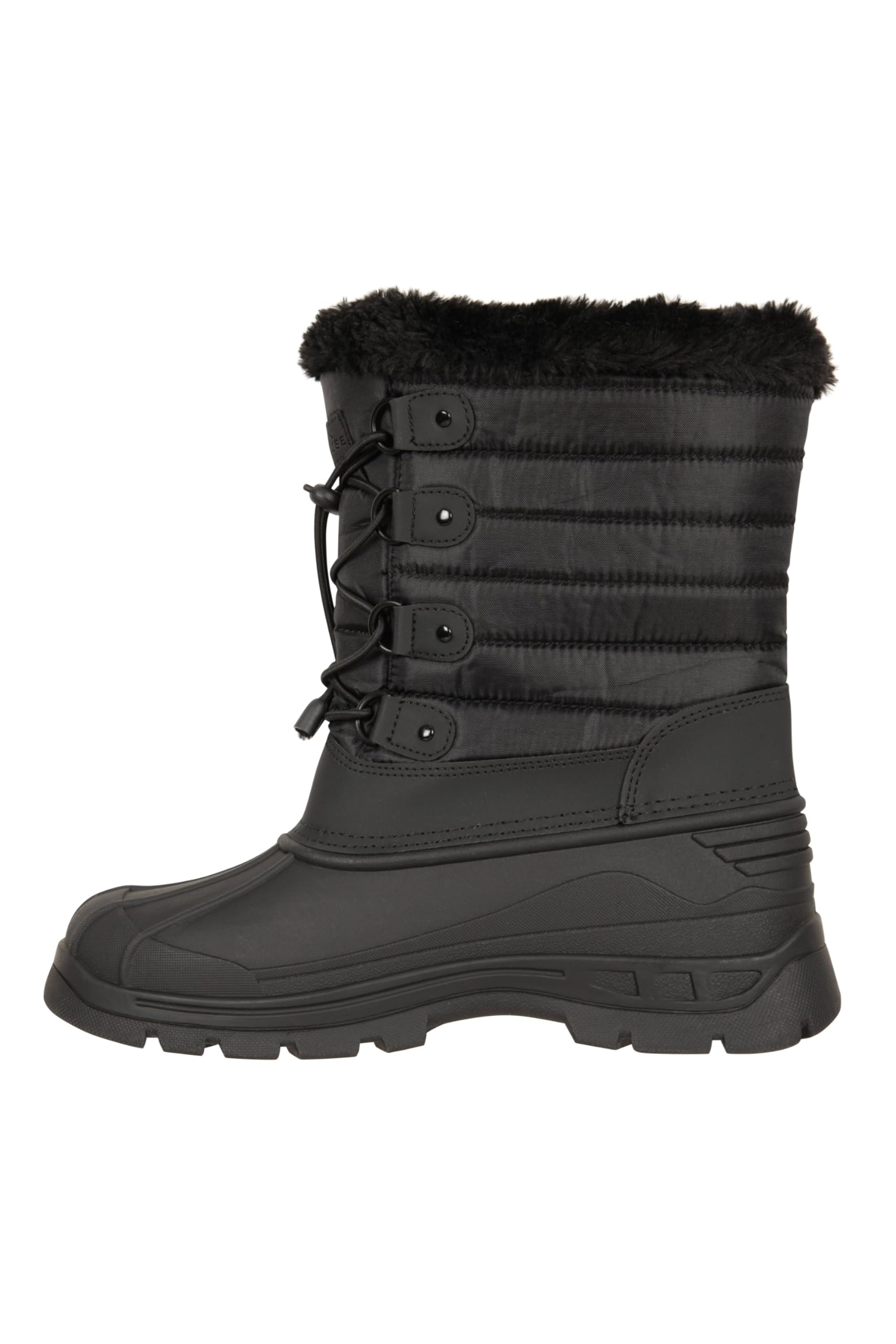 Mountain Warehouse Whistler Womens Schneeschuhe - Sherpa-Fleece Futter, Kunstfell, Schneefest - winter