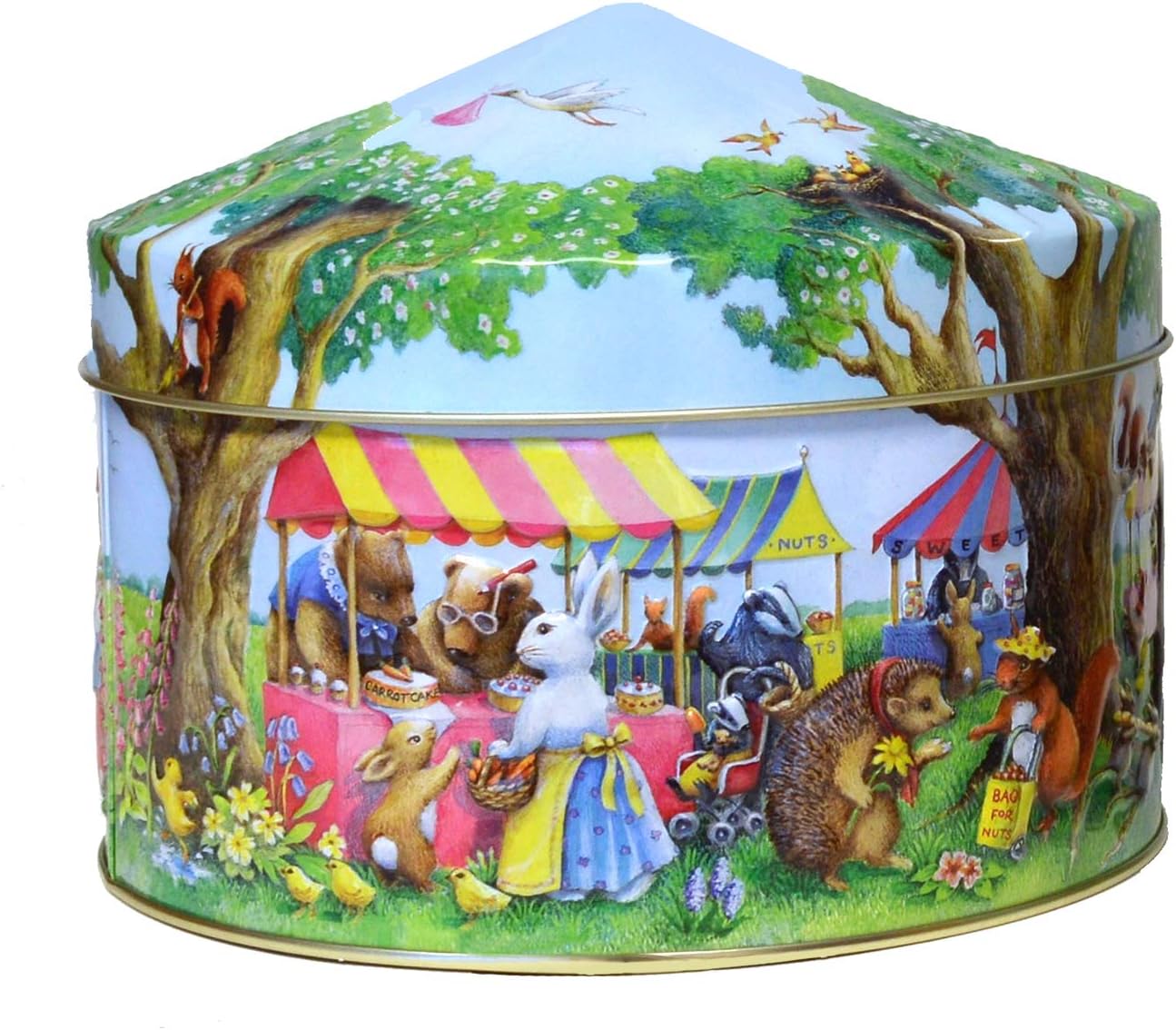 Churchill's Confectionery - Woodland Fair 300g Chocolate Fudge, Multicolour