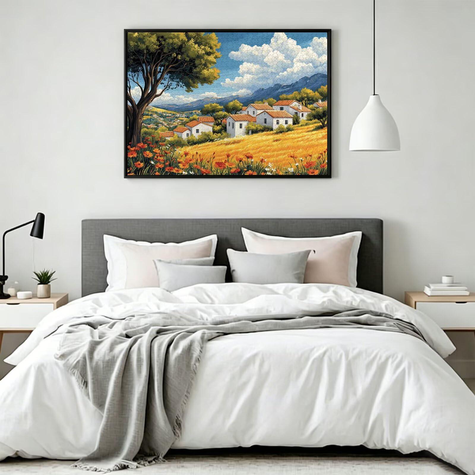 Puzzle 3000 Pezzi Cartoni animati Puzzle Adulti, Gioco Educativo, n-365 | Jigsaw Puzzles Villaggio, Impossibile Difficile Sfida, Classici Gioco Familiare, Giochi Divertenti, Idee Regalo