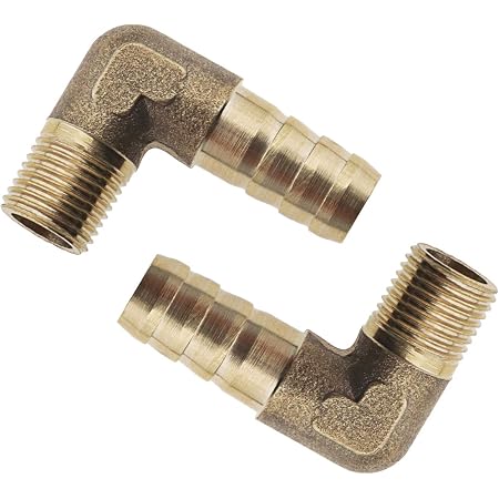 TIB BEL-100 Messing 1 NPT 90° Krümmer – Kupplun Produktbild-Vorschau 2