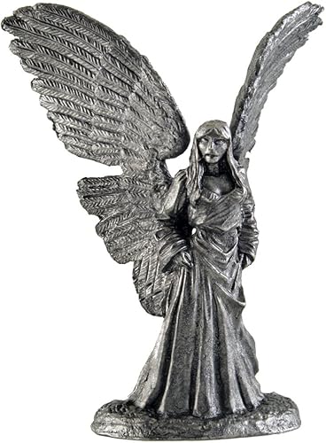 Miniatura 2 de Nike (mitología) diosa que personificó la victoria. Escultura de metal. Colección 1.378 in (escala 150) figura en miniatura. Soldados de juguete de