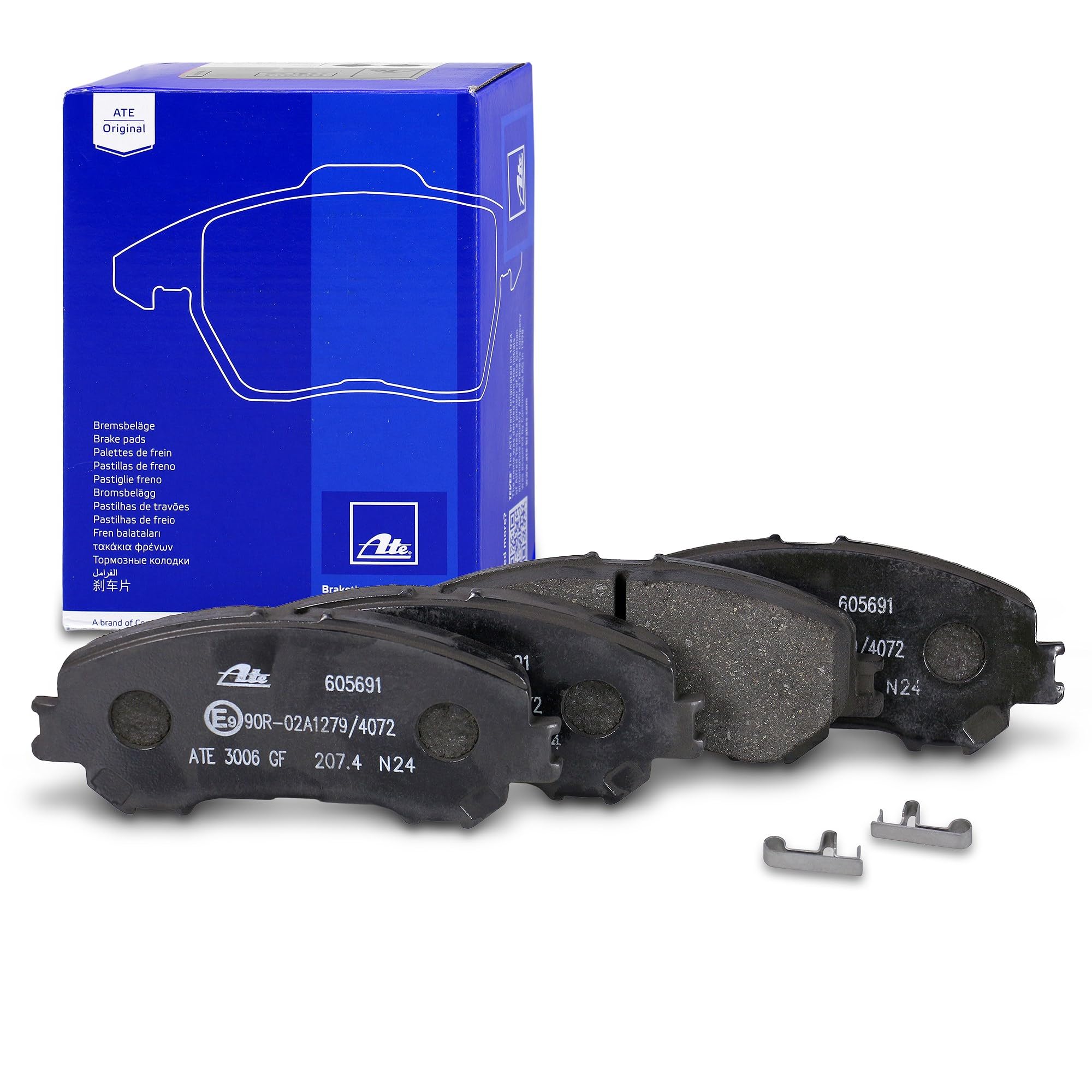 Set composto da Dischi freno + pastiglie freno anteriori e posteriori 41108448