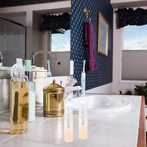 Miniatura 2 de minkissy 10 piezas de espray transparente para viaje esencial mini botella de plástico frascos de perfume recipientes portátiles líquidos