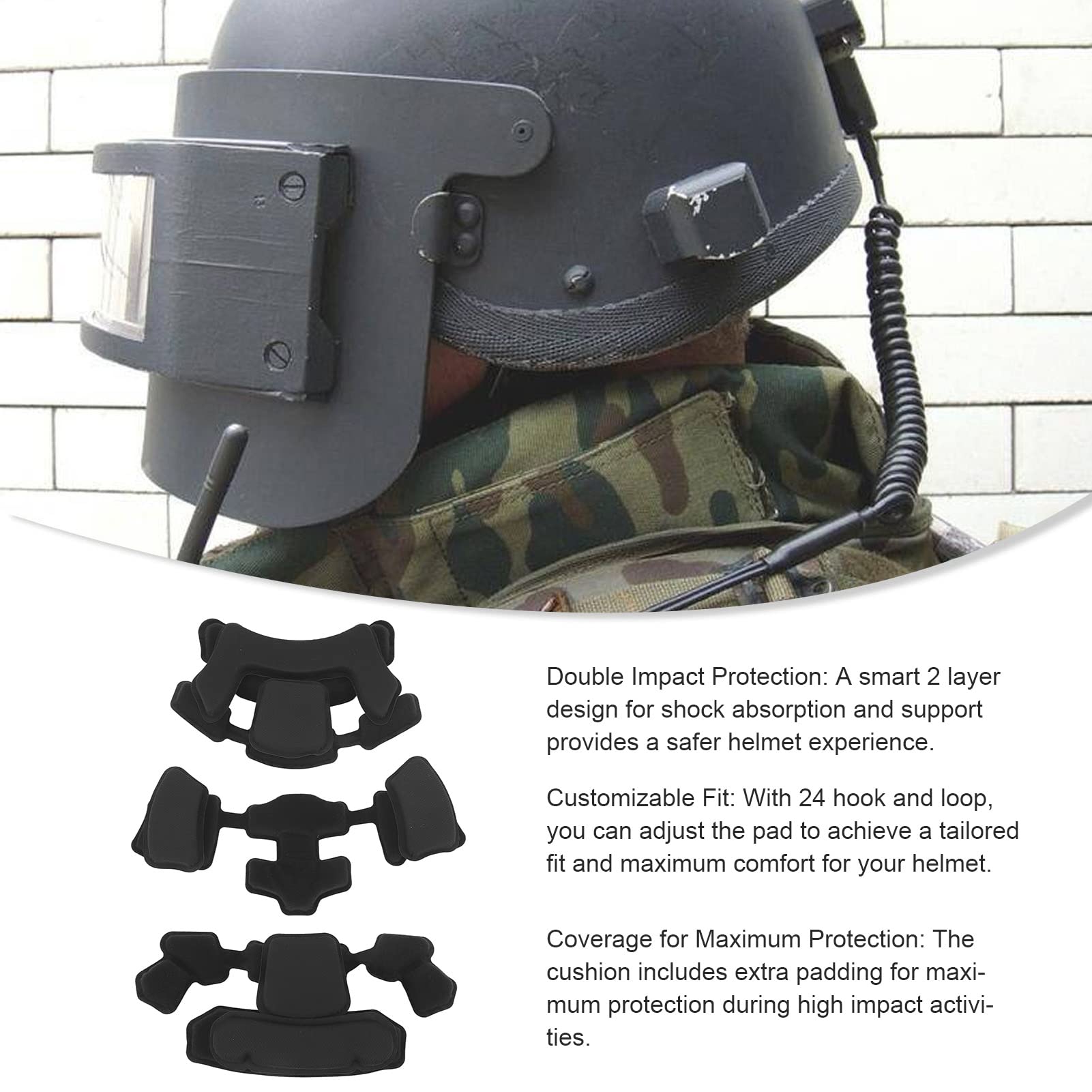 Fox Racing 24 V3 RS Cheek Pads - Thin