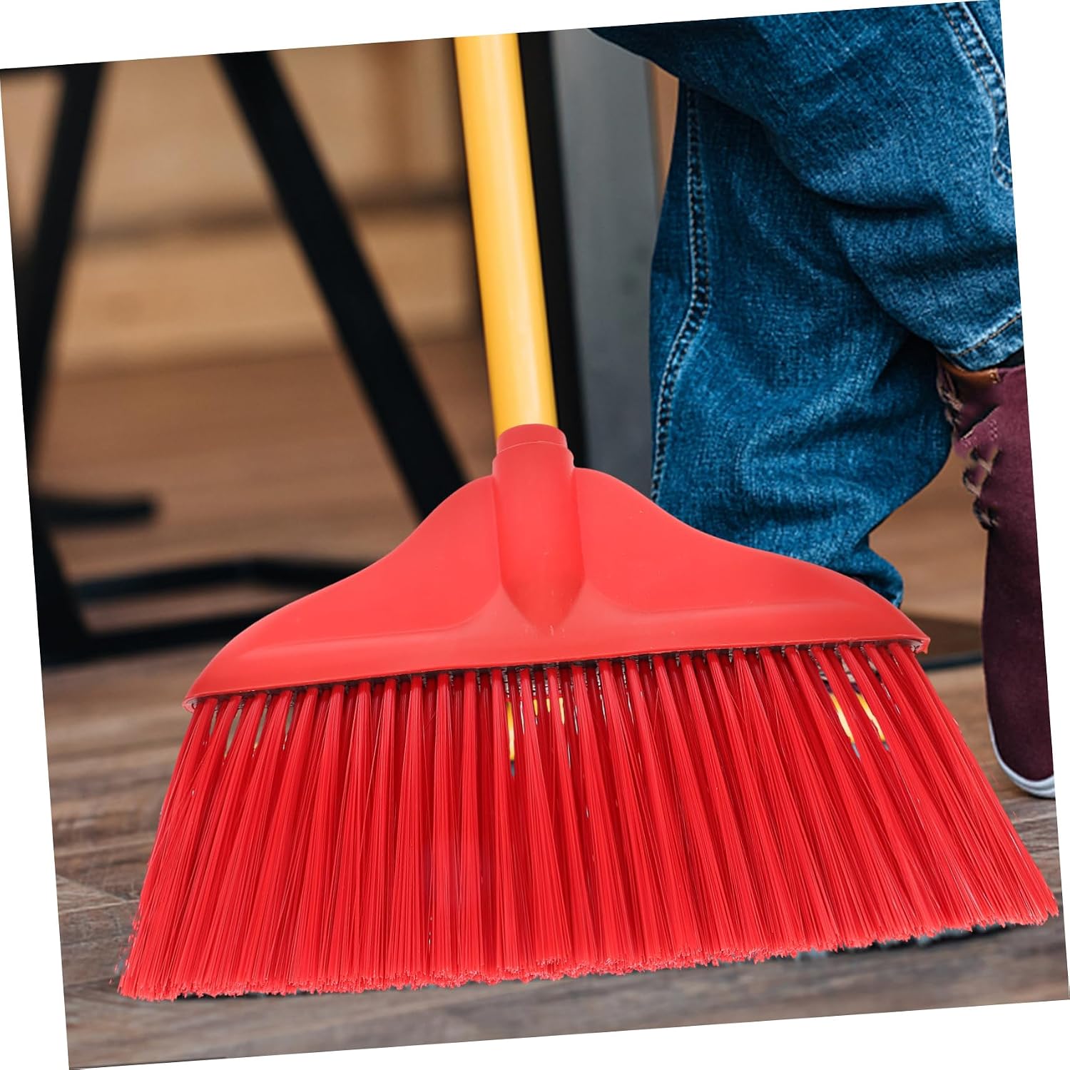 Ergonomic Handle Broom Head for Home Mini Sweeper Replacement for Carpet