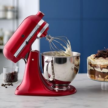 Kitchenaid Artisan 4, 8 L Stand Mixer 5Ksm175Ps Candy Apple-Eca