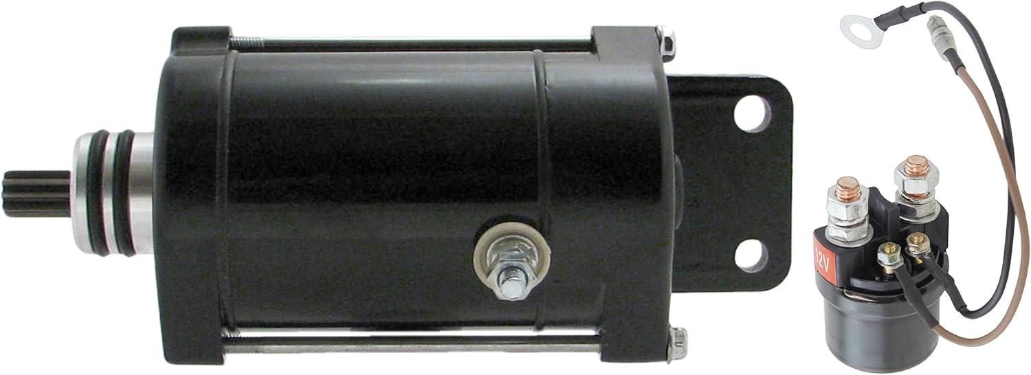 New Starter W/Solenoid for Artic Cat Personal Watercraft Barracuda, Daytona, Monte Carlo, Tigershark 1993 1994 1995 1996 1997 1998 1999 Replaces 3008-093 3008-327 3008-462 3008-536 6G1-8194A-10-00