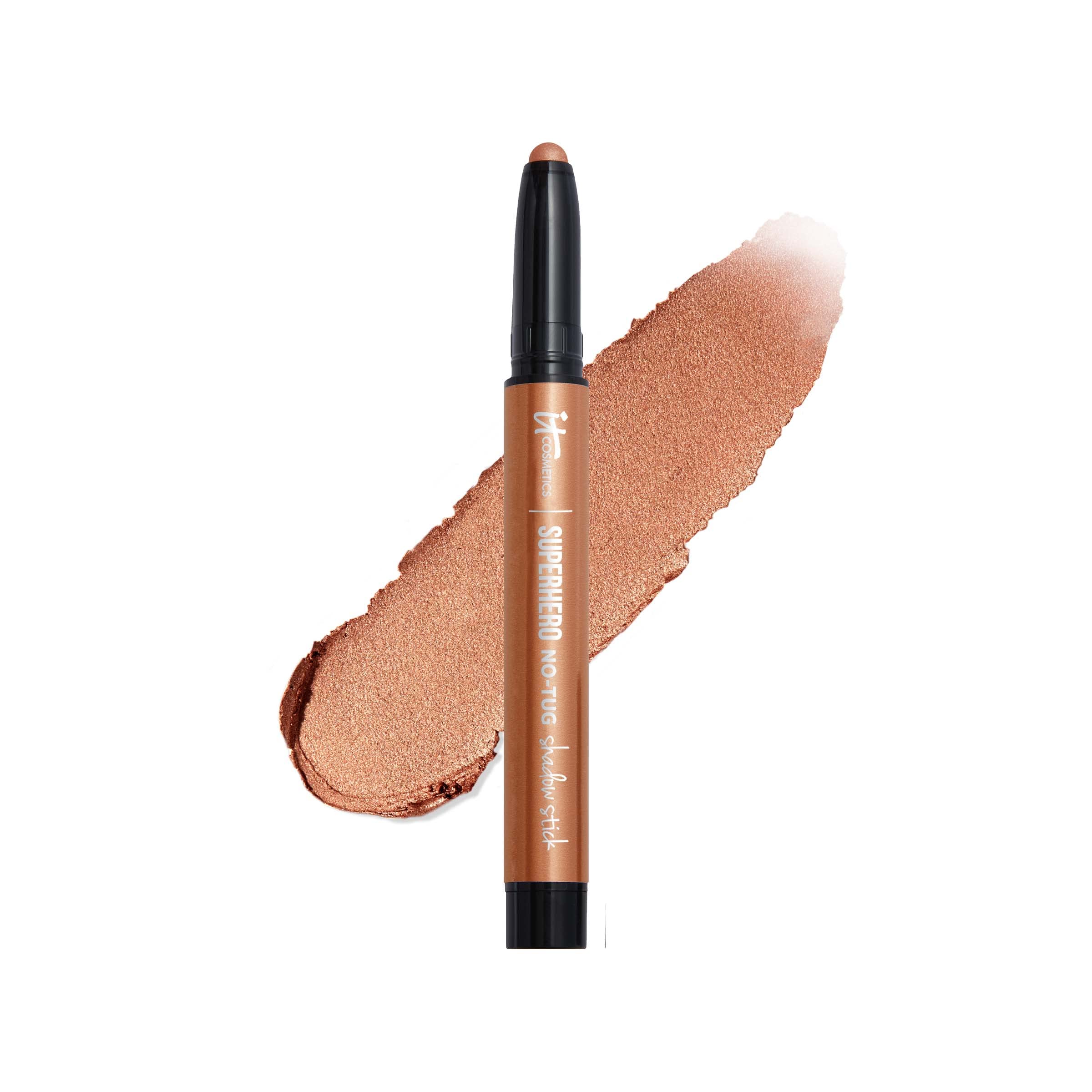 It Cosmetics Superhero No-Tug Waterproof Eyeshadow Stick, Bionic Bronze