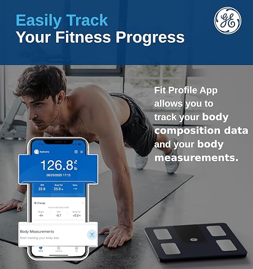 Báscula de Baño Digital GE Fit Plus con Bluetooth miniatura 5