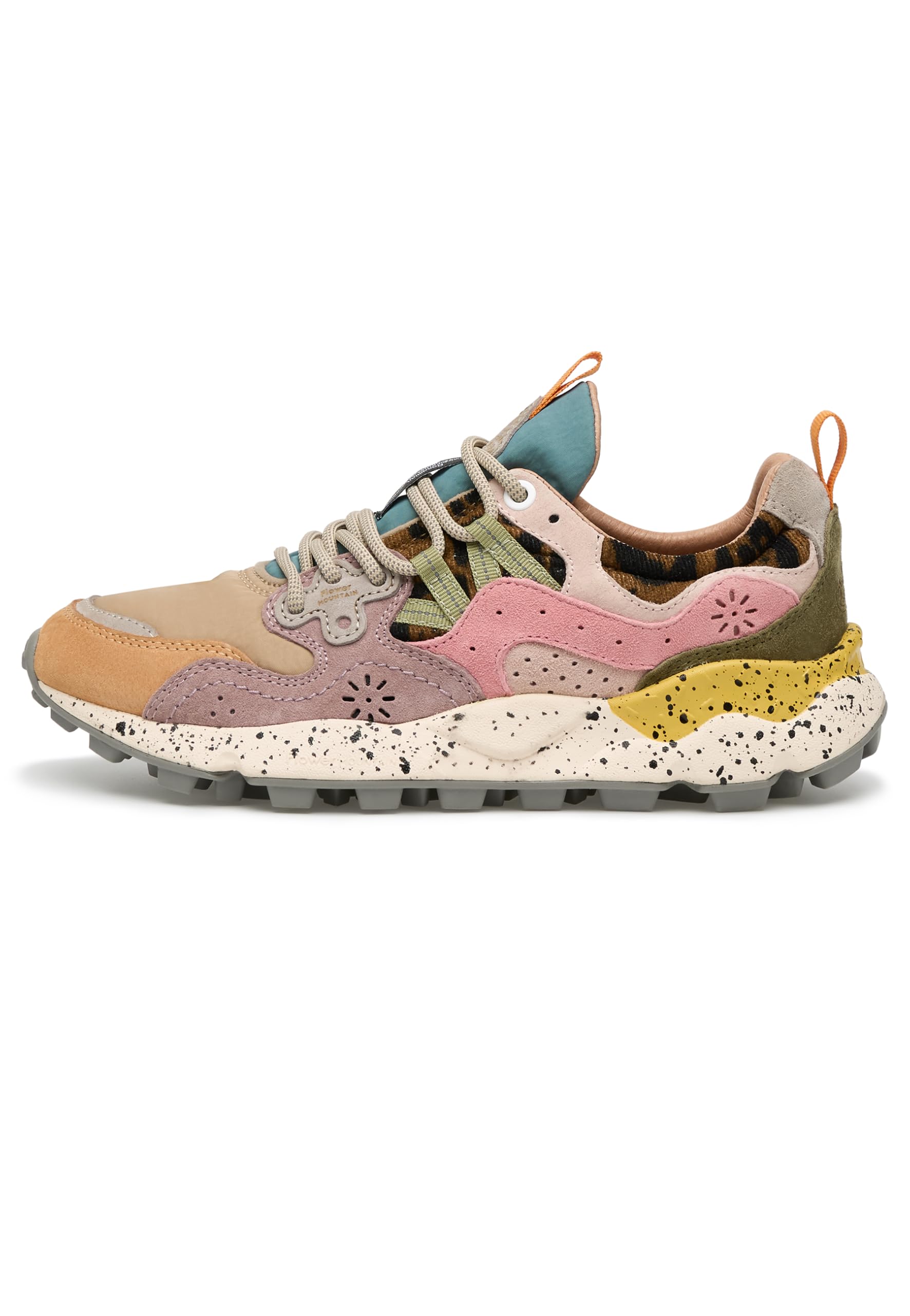 FLOWER MOUNTAIN Zapatillas Deportivas de Ante y Tejido técnico