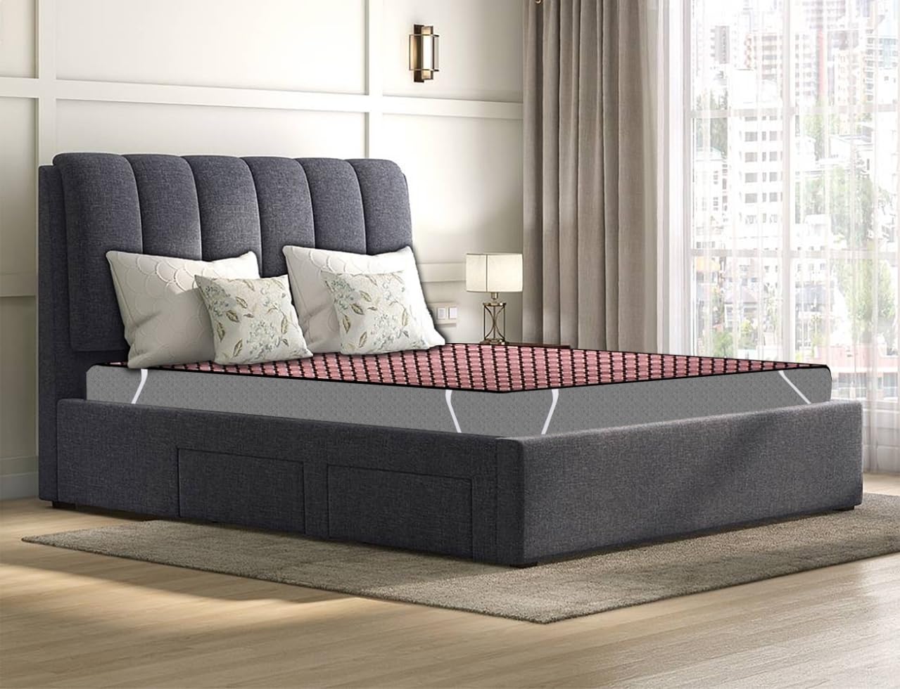 Stylista Waterproof Queen Bedsheet & Protector -29