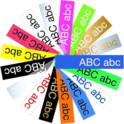 Miniatura 135 de Brother - Cinta de etiquetas laminadas P-touch M31, prémium, 0.47 pulgadas de ancho x 26.2 pies de largo, negra sobre transparente mate Negro sobre