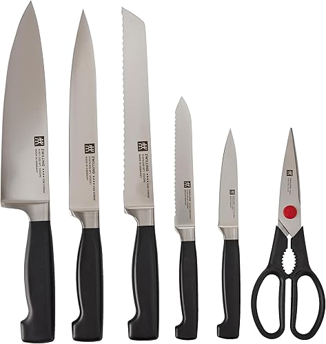Miniatura 4 de ZWILLING Bloque de cuchillos autoafilable, 7 piezas, acero inoxidable, gris
