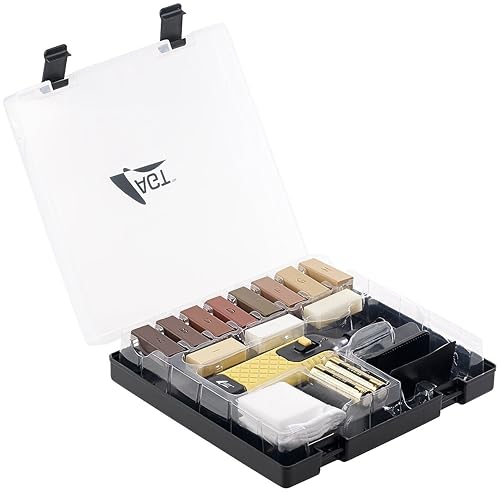 AGT Parkett Reparatur Set: Reparaturset WRS-11.plh für Parkett, Laminat und