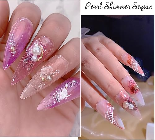 Miniatura 81 de 12 Colors Fall Nail Art Stickers Maple Leaf Nail Glitter Sequins 3D Nail Art Accessories Autumn Leaf Shape Flakes Holographic Gold Red Yelloween