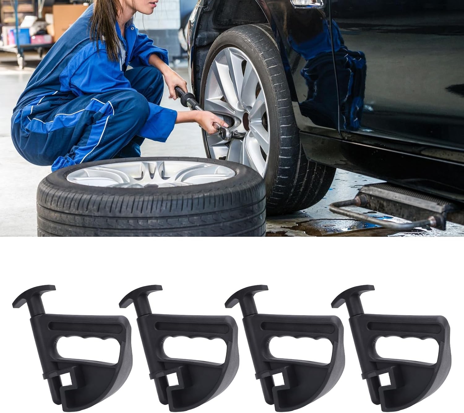 Portable Tire Bead Breaker Tool, Crafted from High Strength ABS Material, Compatible with Variety of Vehicle Tire, Saves Time and Effort, Easy to Handle and Operate, Built for