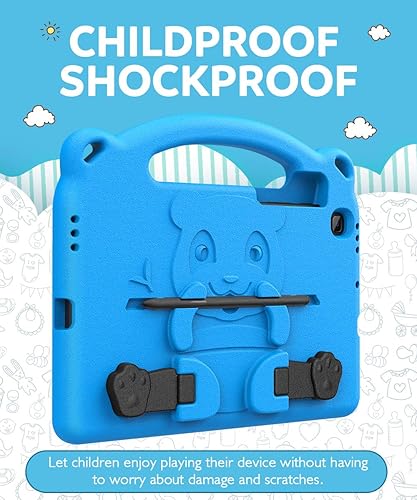 Miniatura 3 de MoKo Funda para Samsung Galaxy Tab S6 Lite 10.4 2022 (SM-P613P619) y 2020 (SM-P610P615), resistente espuma EVA compatible con los niños, cubierta de
