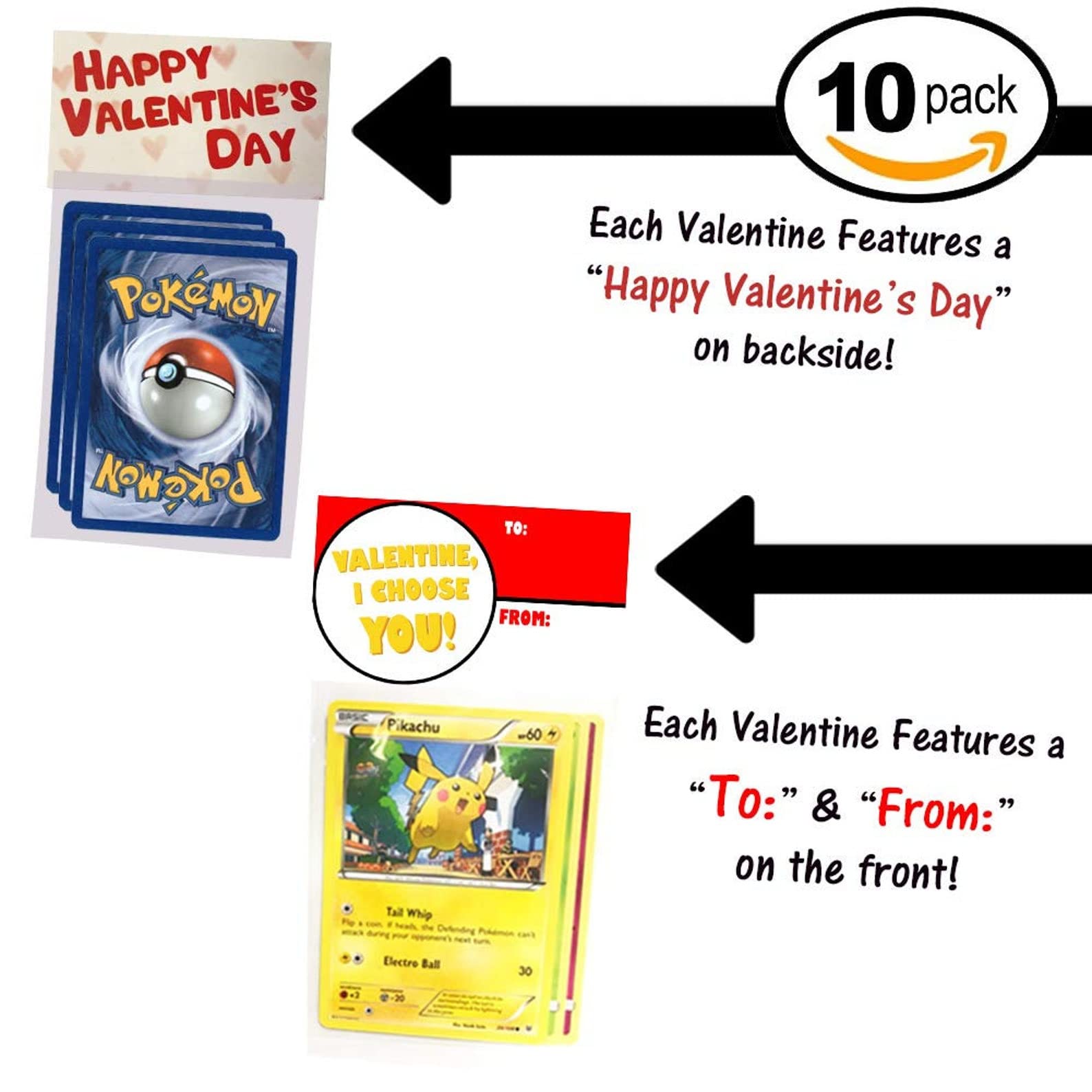 ban pokemon cards Amazon.com: ColorBoxCrate Pokemon Valentines Day Cards for School Classroom  Exchange, Valentine I Choose You 10 Pack, : Office Products