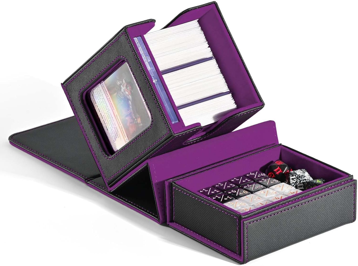 Amazon.com: ZLCA MTG Commander Deck Box with Display Window, Deck