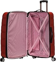 Vista 127 de Rockland Melbourne - Maleta de viaje, rígida y expansible, con ruedas giratorias, Champán