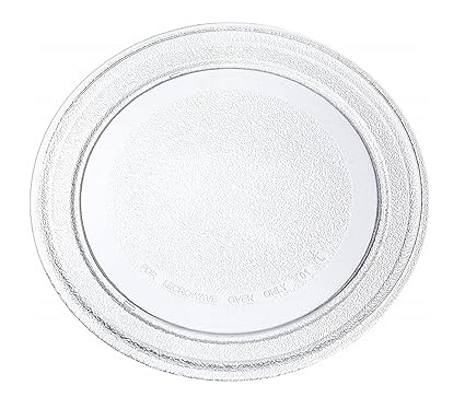 Payflip 9.5 Inch Glass Turntable Tray Compatible with Bajaj MTBX 20 Liter Grill Microwave Oven Plate Fiber Glass Fiber Glass Microwave Turntable Plate