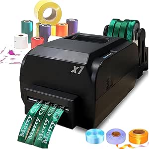 Satin Ribbon Printer Machine, Stamping Printing Machine for Gift ...