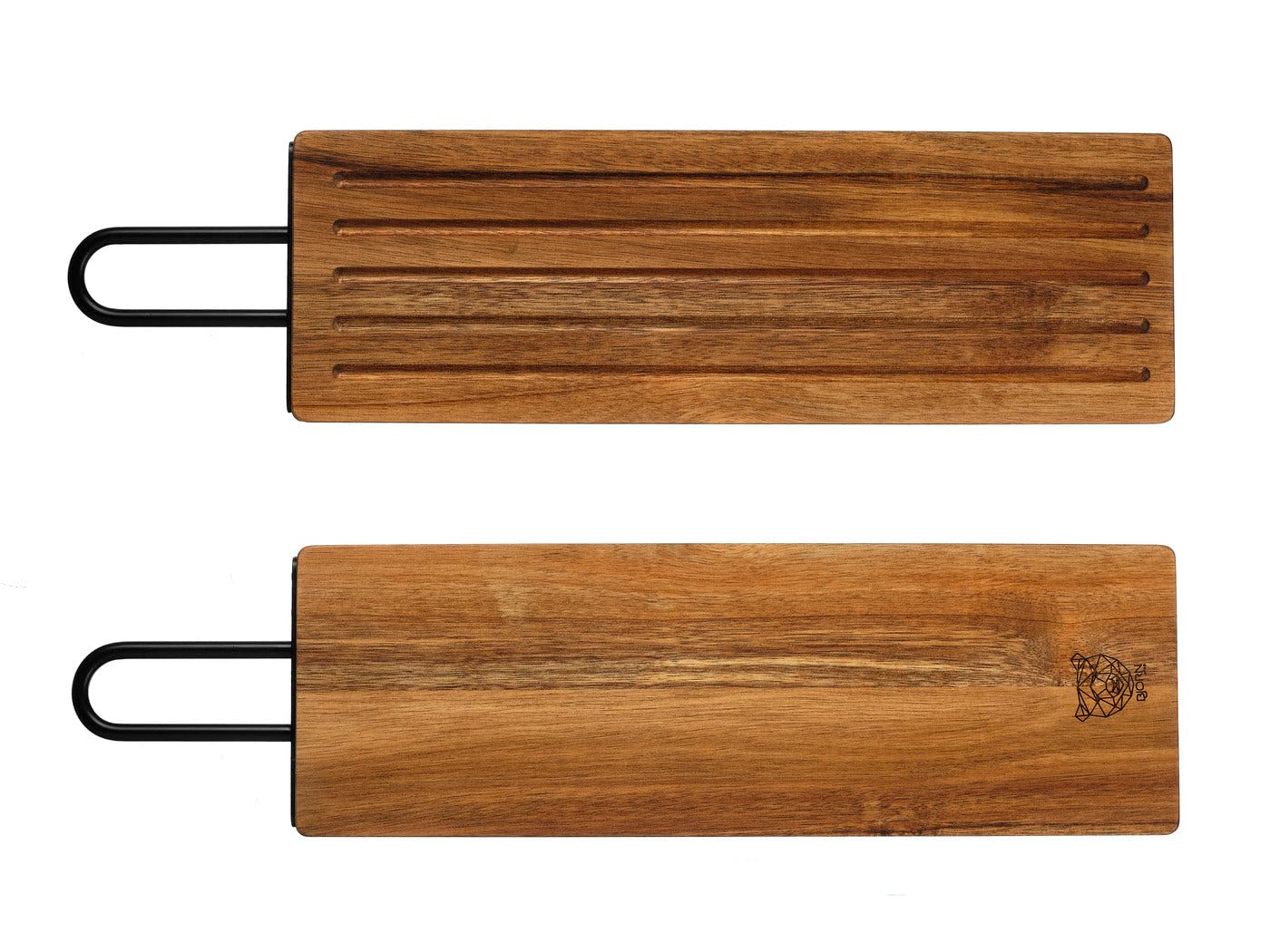 Tagliere per pane in legno di acacia STINE – 39 x 13 cm