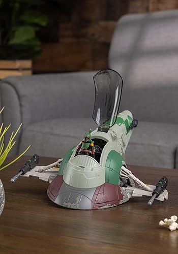 Miniatura 3 de STAR WARS Mission Fleet - Escaramuza de nave estelar, figura de acción de Boba Fett de 2.5 pulgadas y vehículo de nave espacial, juguetes para niños