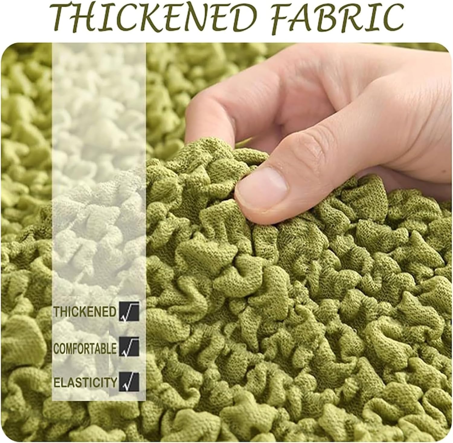 3D Curved Chair Cover, Thickened Elastic Low Back Chair Protector Cover, Machine Washable, for Home Restaurant Hotel Cafe,E,1pcs