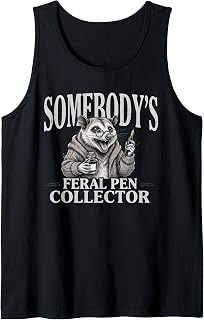 Fountain Pen Collector Stationery Hobbyist Sleeveless Tank Top