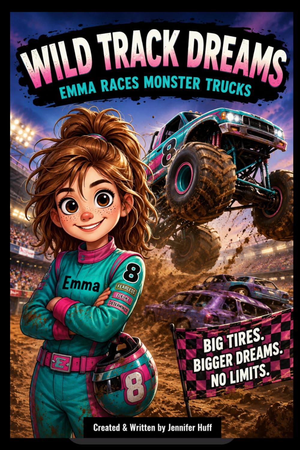 Wild Track Dreams: Emma Races Monster Trucks (Emma’s Journeys)