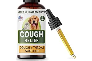 Kennel Cough Herbal Drops: Throat Soother for Dogs with Collapsed Trachea