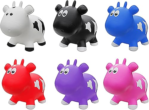 Miniatura 2 de Animales inflables que rebotan – galardonado juguete de salto de animales hinchables para niños, BPA, plástico sin látex, bomba de mano fácil de usar