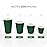 Restaurantware-8 Ounce Paper Coffee Cups, 25 Ripple Wall Disposable Paper Cups - Leakproof, Recyclable, Forest Green Hot Tumblers, Insulated, Matching Lids available and Sold Separately