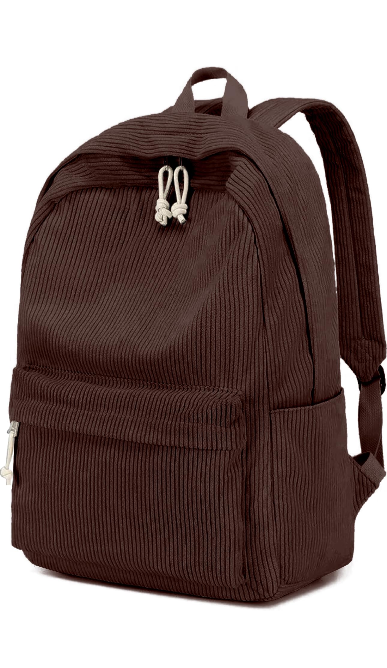 School & College Backpack for Teens Large 25L Corduroy Bookbag Lightweight for Girls Women Lightweight Travel Backpack