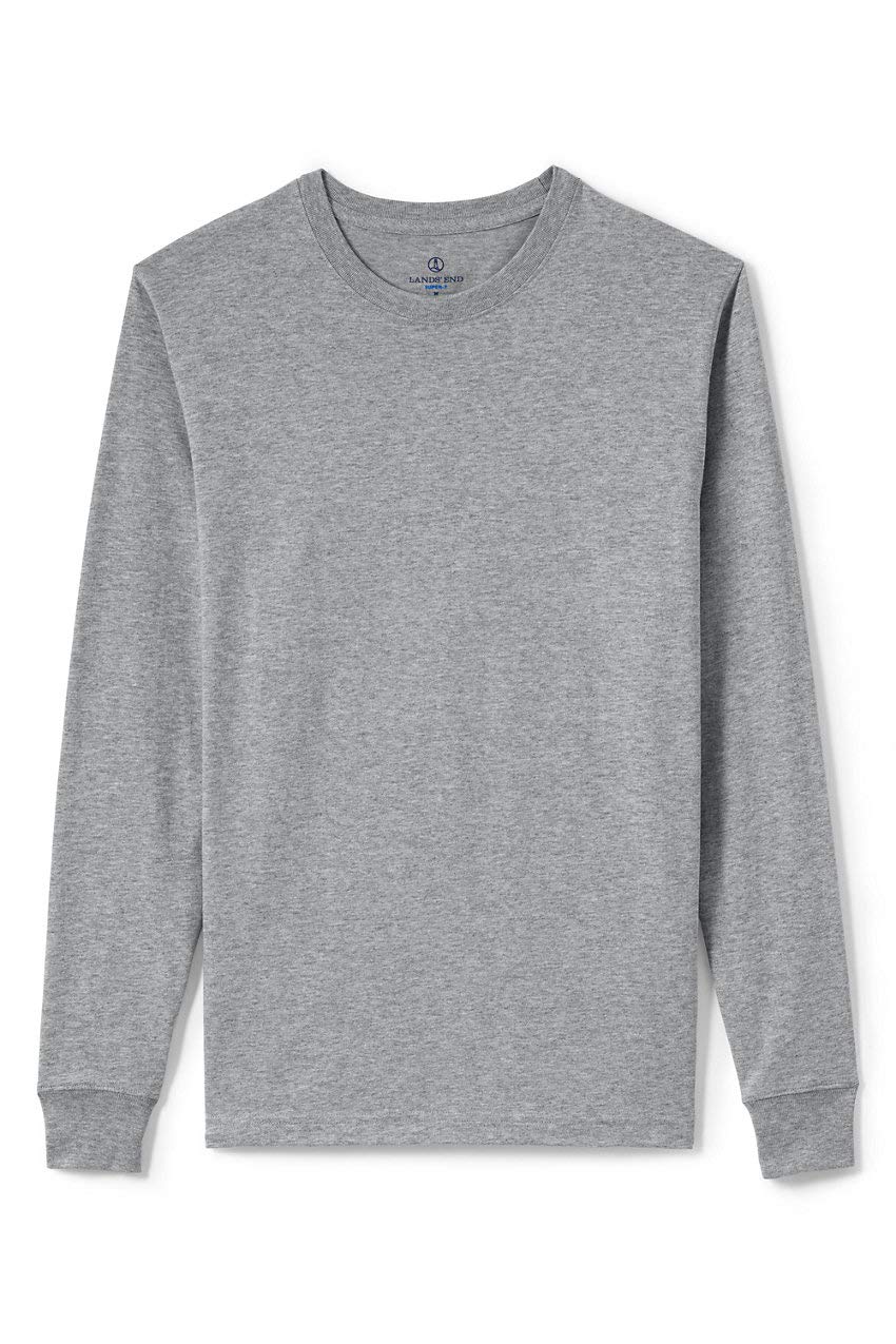 Lands' EndMen's Super-T Long Sleeve T-Shirt