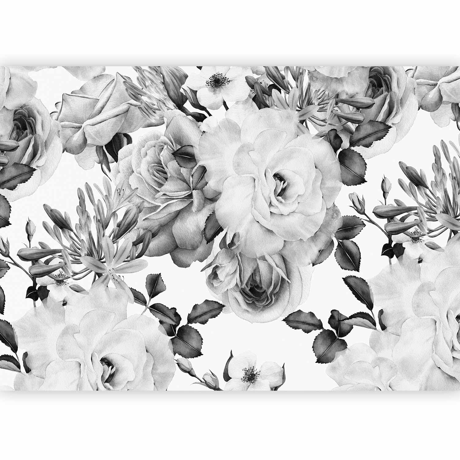 murando Photo Wallpaper Flowers 400x280 cm Non-Woven Premium Art Print — image 1