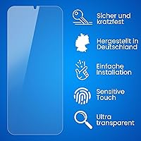 Vista 3 de atFoliX Película protectora de pantalla compatible con Xiaomi Redmi 10C Protector de pantalla, película protectora FX ultra clara (3X)