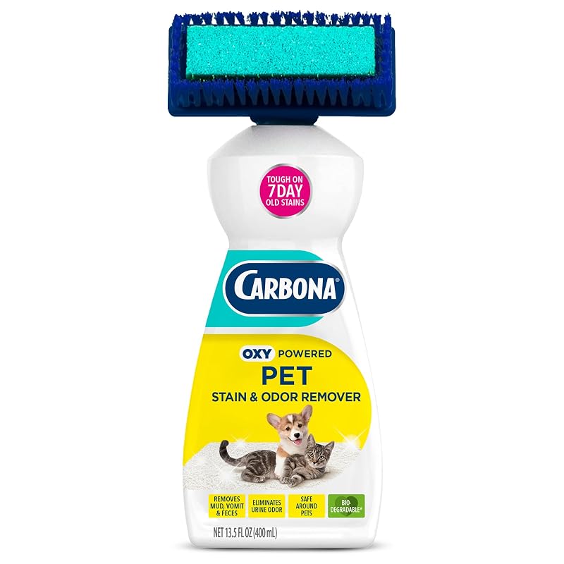 Removedor de Manchas e Odores de Pets para Carpetes Carbona com Oxigênio Ativo, 405 mL, 1 Unidade