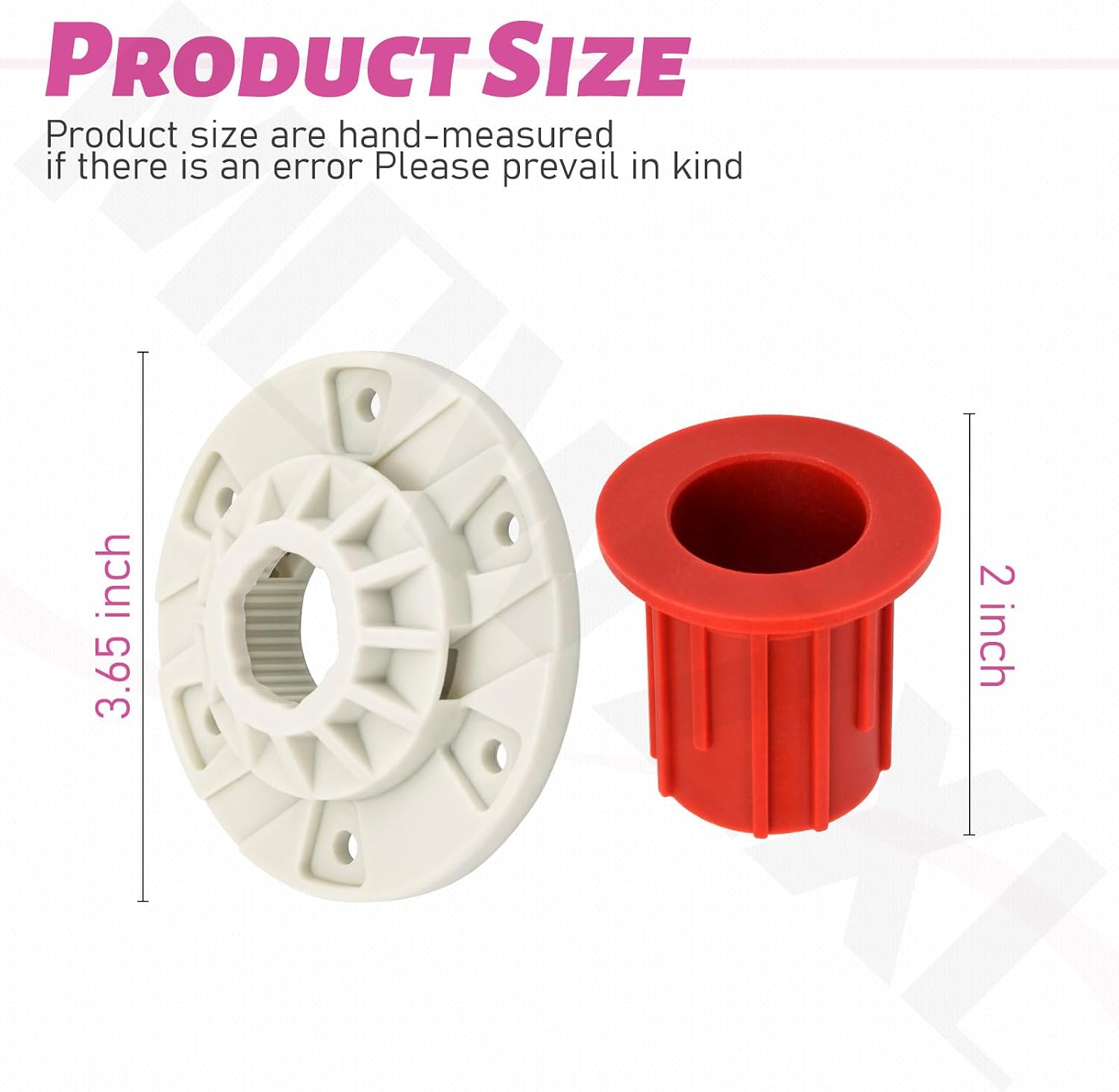 52719 Basket Bushing & W10528947 Washer Basket Driven Hub Kit for Whirlpool/Maytag/Kenmore VMW Washing Machines | Replace W10396887 PS6012095 AP5665171