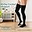 Bluemaple Thigh High Compression Socks for Women and Men Circulation(3 Pairs) Over the Knee-Best Support for Running,Travel (Small-Medium, Assorted)