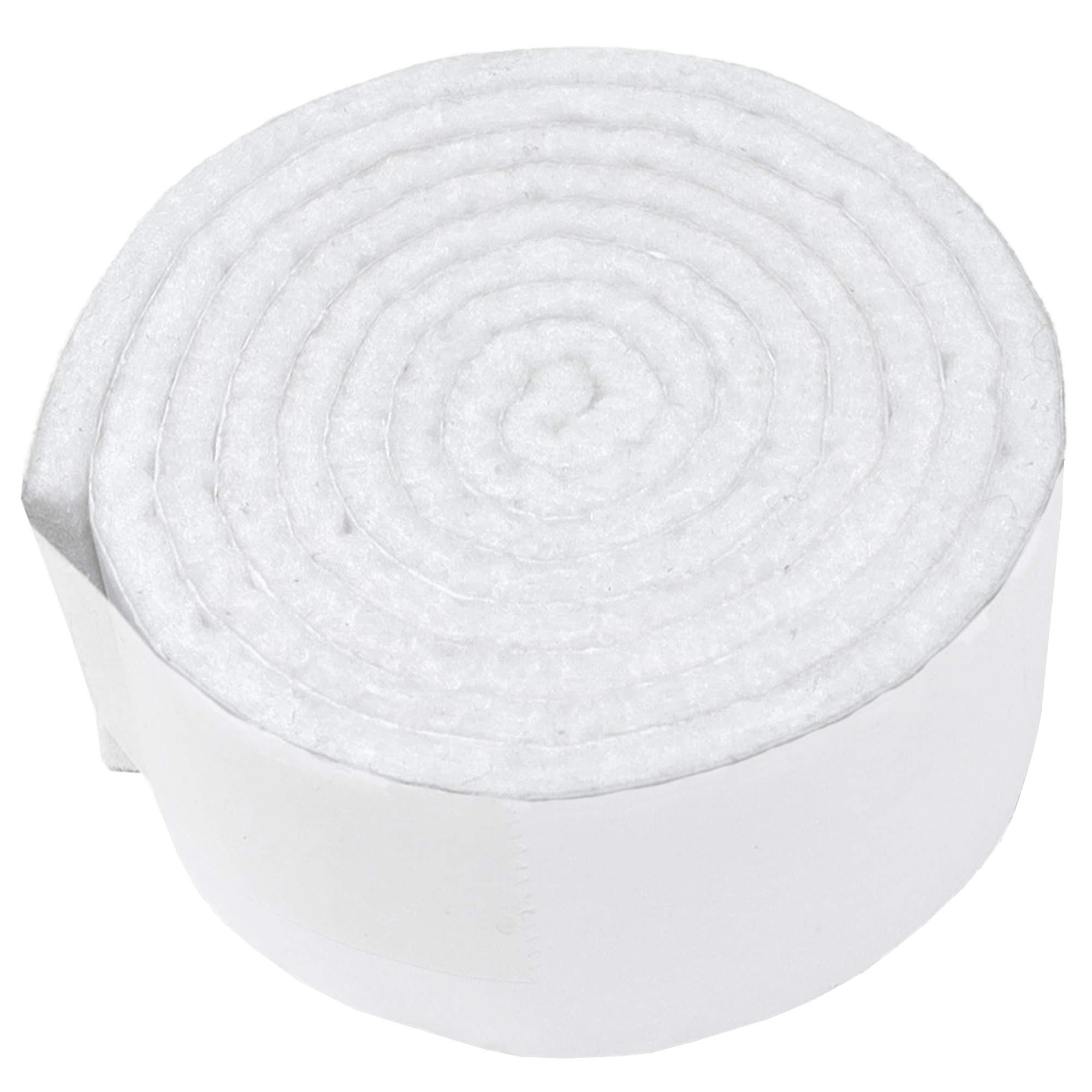 Adsamm® / 1 x self-adhesive Felt Strip/White / 1.14x39.37'' (29x1000 mm) / rectangular / 0.138'' / 3.5 mm thick stick-on furniture felt glides/Furniture & Chair Glides