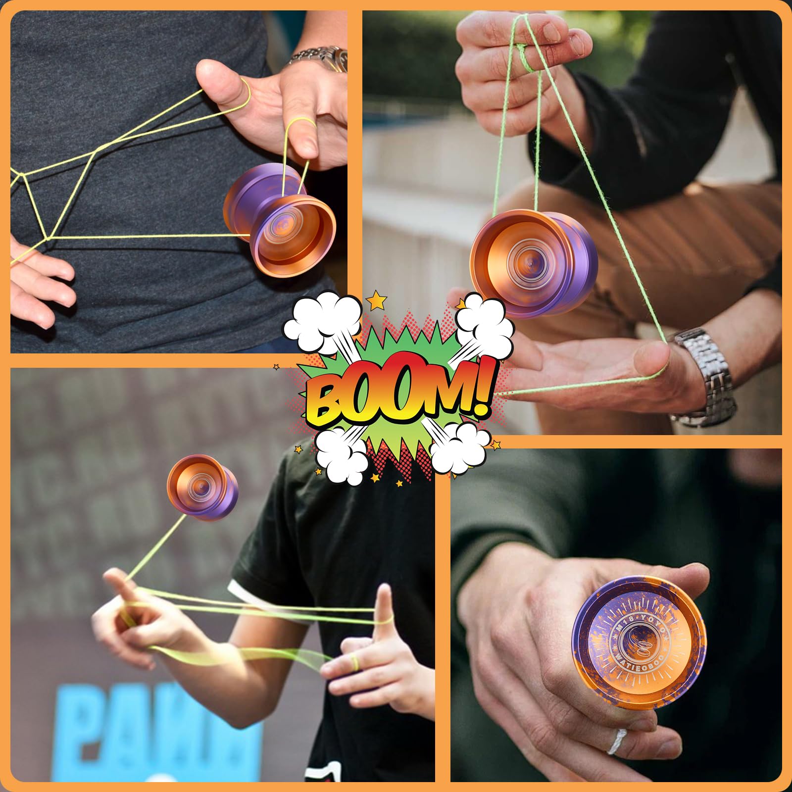 Snapklik.com : WATIEOBOO M18 Responsive Yoyo Professional, Responsive ...