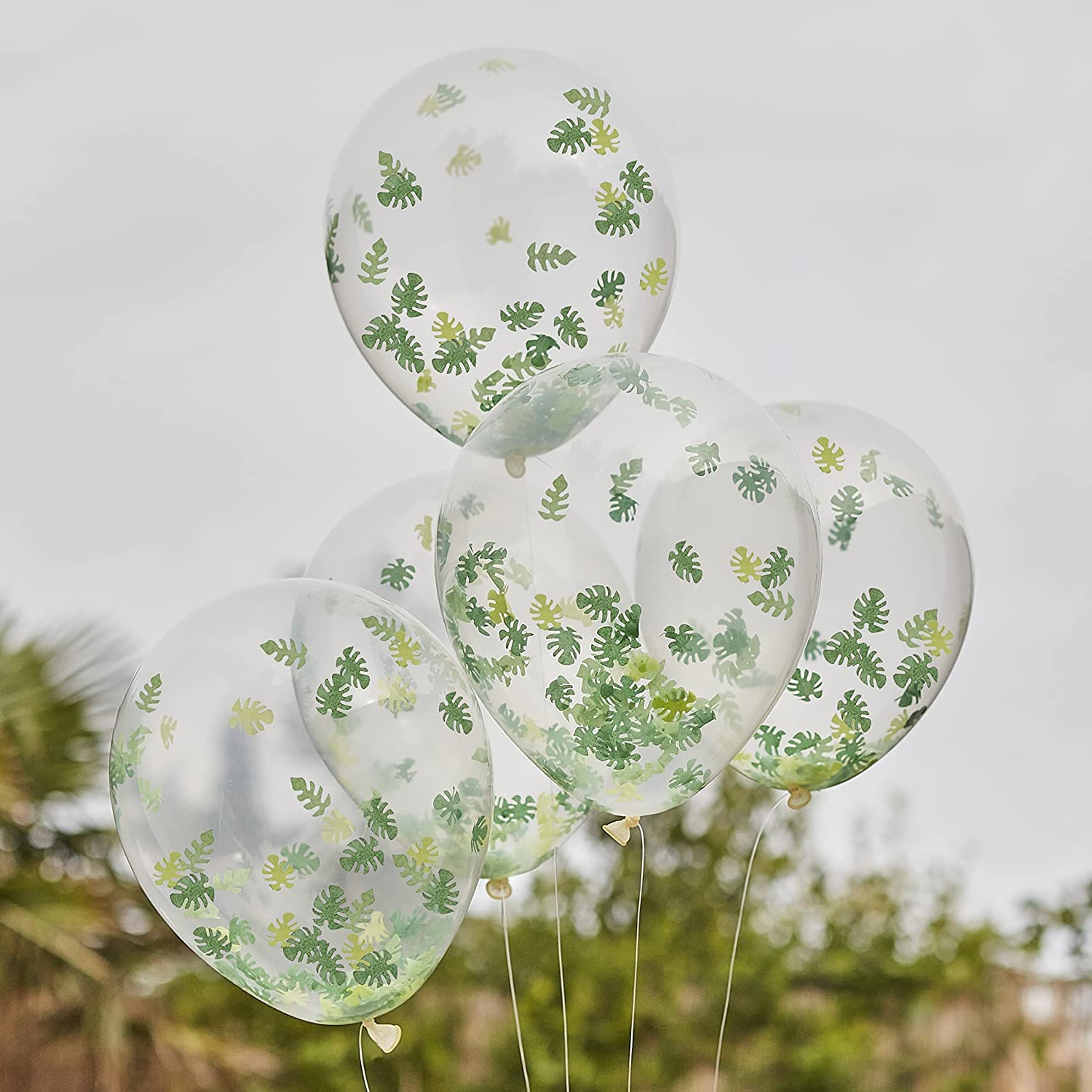 Ginger Ray Jungle Confetti Balloons
